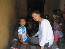 En casa de Karan, en la aldea de Amwan (India) / ADLH